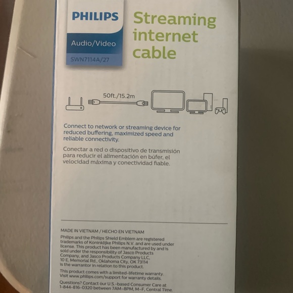 Phillips- UNOPENED STREAMING INTERNET CABLE FOR REMOTE WORK!! - Picture 2 of 6
